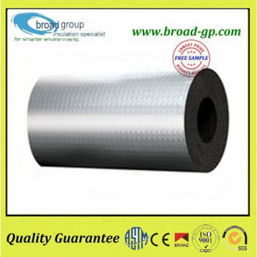 Aluminum foil rubber foam insulation pipe