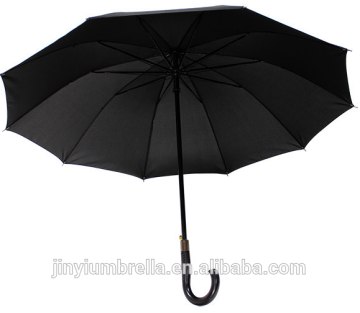 Black straight umbrella rain umbrella advertising umbrella