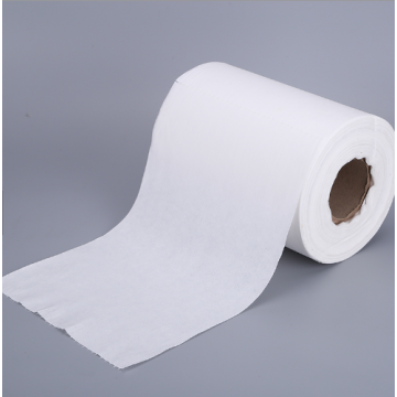 Industrial Spunlace Biodegradable Dry Cleaning Wipes Roll