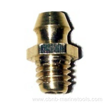 Button head grease nipple with nickel plated