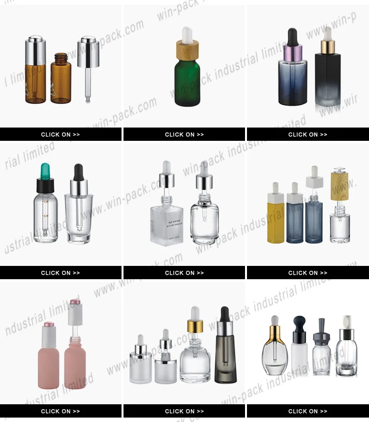 30ml Frosted Square Glass Bottle with The Black Pump for Foundation Liquid