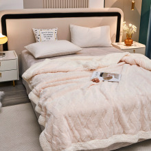 Cozy Tafurogn Velvet Geometric Blanket: Your Ultimate Winter Warm Sherpa Fleece Companion