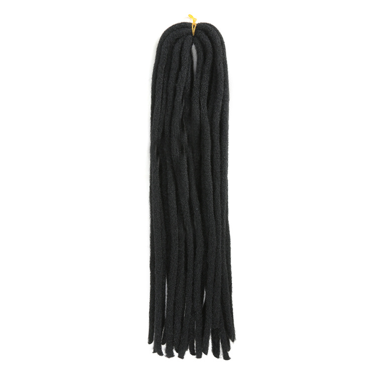 Sister Locs Synthetic Hair Soft Dreadlock Crochet Goddess Faux Loc