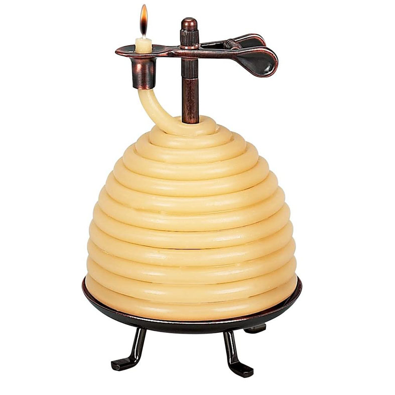 70-Hour Beehive Pure Beeswax Candles for Home Lighting