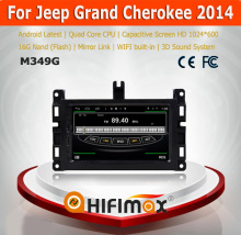HIFIMAX Android car dvd radio for Grand Cherokee 2014 2 din car dvd player