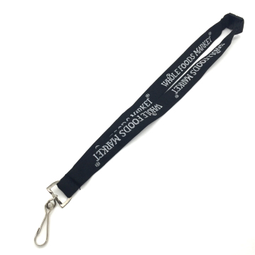 Exhibition Custom Design Polyester Jacquard Lanyard