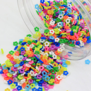 5 MM Holle Vijf Bloemblaadjes Bloem Slice Polymeer Kelk Plakjes Voor Telefoon Shell Haar Decor Nail Art Accessoires