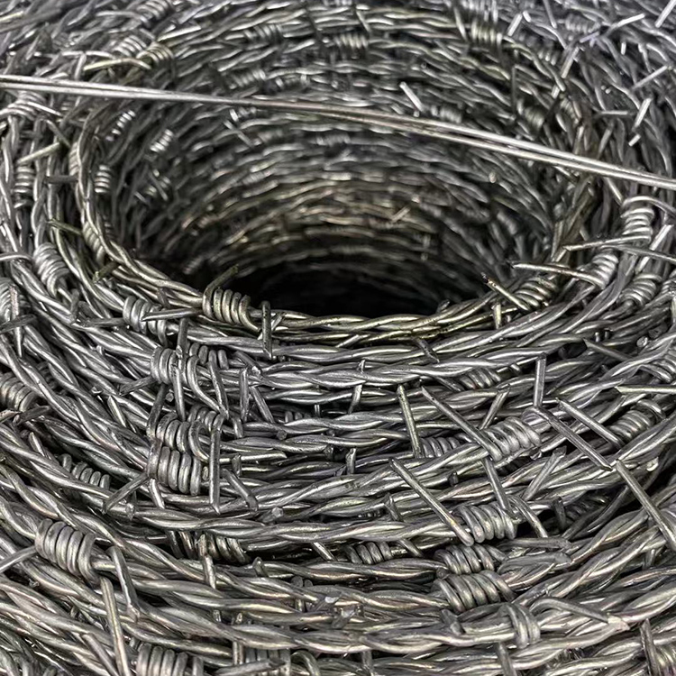 Factory Supplier 400m Heavy Zinc Coated Barbed Wire Fencing Prices