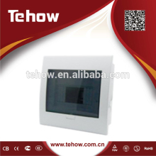 Flush installation inside the wall distribution box