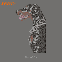 Factory Custom Dog Design Rhinestone Transfer