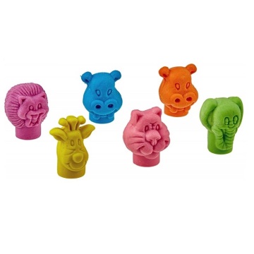 Zoo Animals Pencil Eraser Toppers