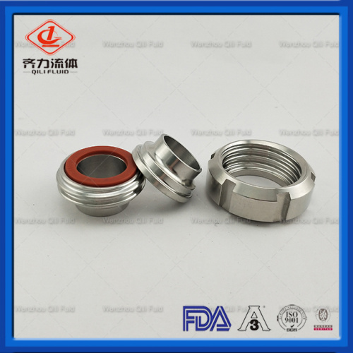 Sanitary Stainless Steel SMS Union with gasket