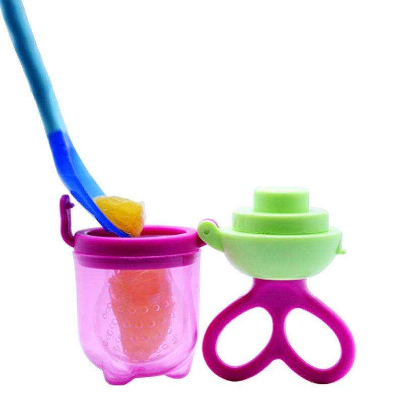 Baby Feeding Supplies Scissor fruit pacifier baby food feeder