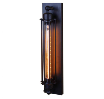 Vintage Loft Industrial Wall Lamps: Simple Stair Step Wall Lamp