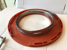 Freely assembled diameter Quick Release Clamp Band