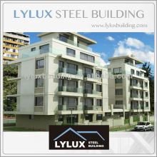 Modern service apartment,prefab steel luxury apartment