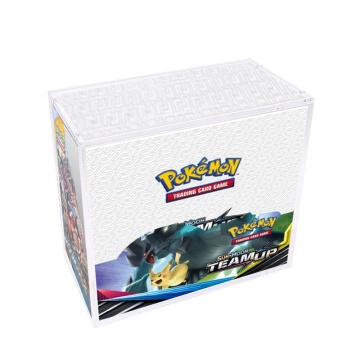 Clear Acrylic Sports Card Deck Storage Boxes for Baseball Cards