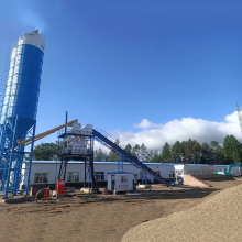 Engineering 90cbm/hour Concrete plant