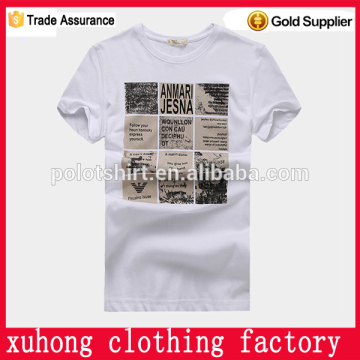 Factory custom hot selling printing colorful high quality custom t-shirts no minimum wholesale