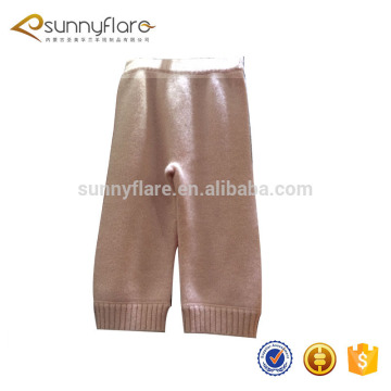 Children cashmere knitted pants