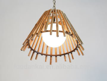 E27 Rustic wood rattan pendant lamp shade,wood rattan pendant lamp shade,rattan pendant lamp shade