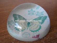 Vintage Antique Collectable Art Glass Butterfly Paperweight MH-F0529