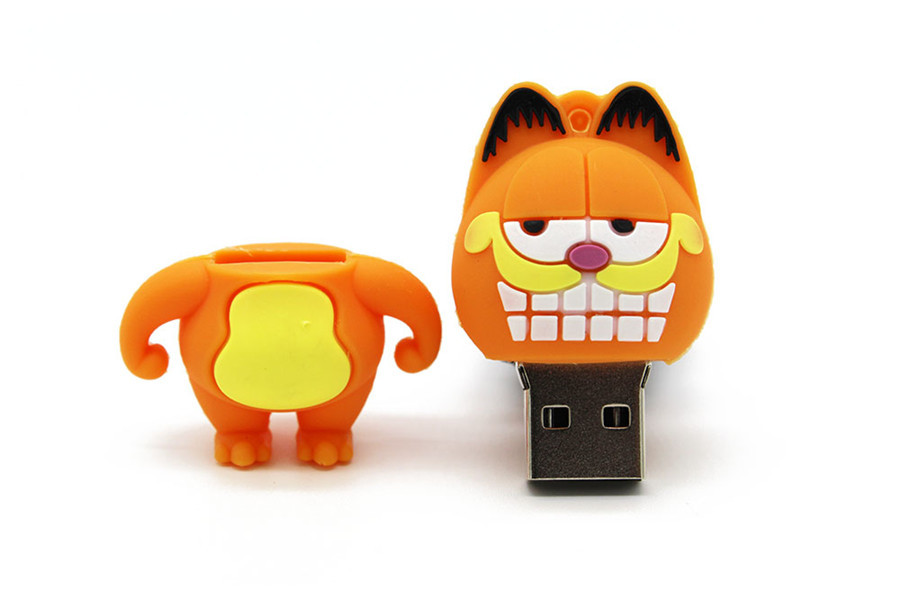 محرك فلاش USB من Cat Garfield