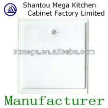 Solid surface acrylic bathroom shower tray