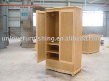 Wood wardrobe