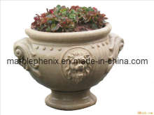 Marble Urns, Carved Marble Flowerpots, Sandstone Planters