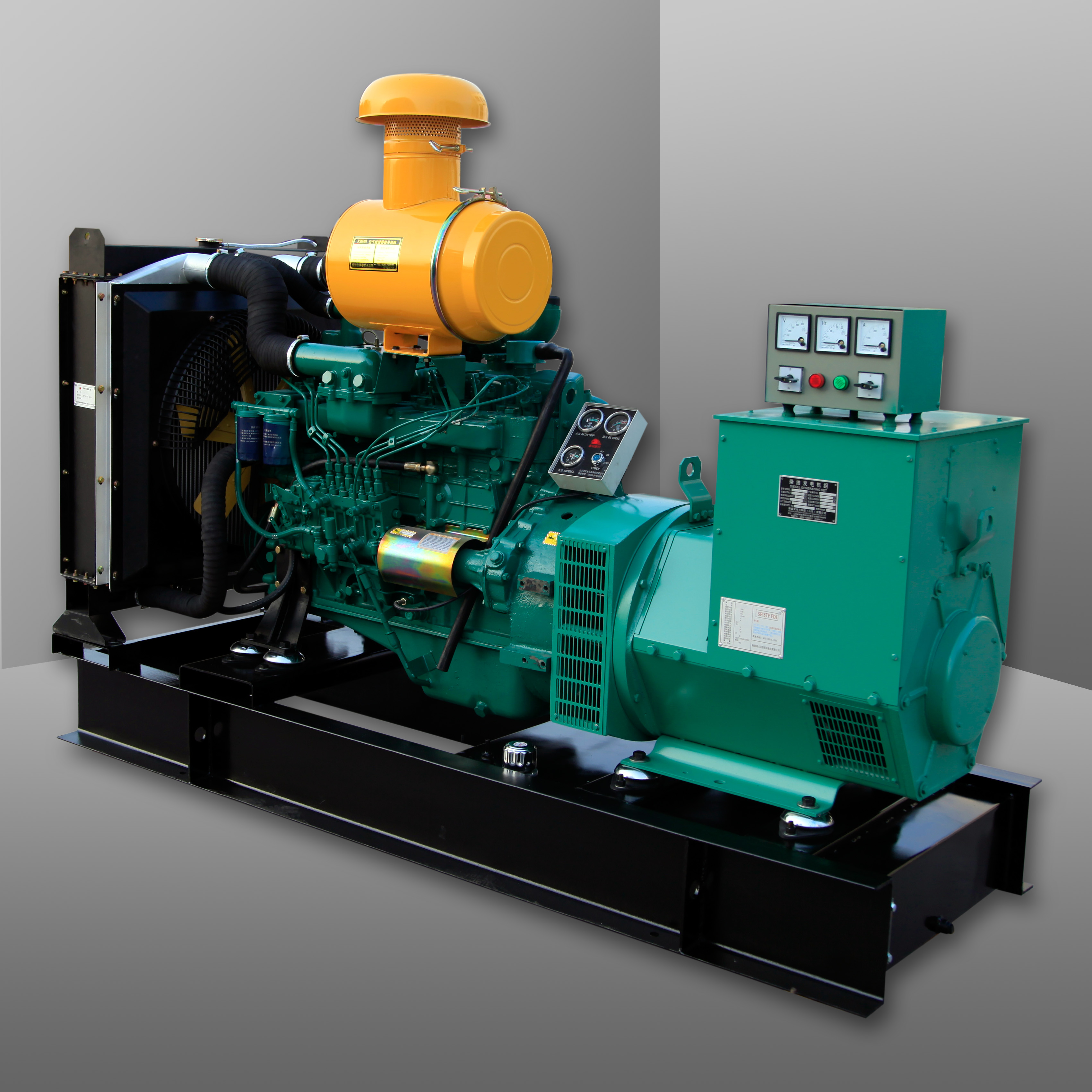 CE&ISO approved 150kw chinese engine generator diesel with ATS