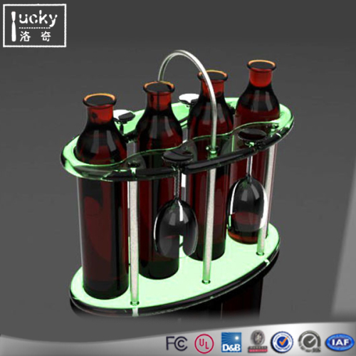 Original Bar Bottle Display ,Led Lighted Bottle Display Shelf