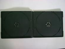 10mm short black double DVD case