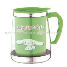500ml metal cup with paper insert
