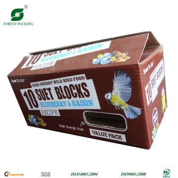 Bird food packing box