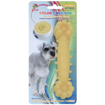 Percell 6 &quot;Nylon Cane Chew Bone Corn Chowder Scent