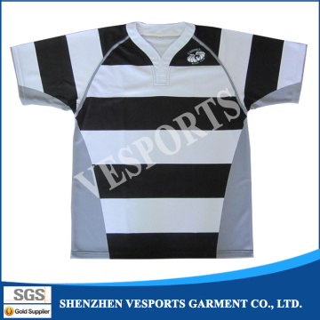Authentic Sublimation Polyester Rugby Polo Shirts