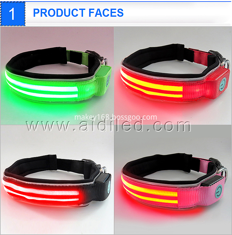 Light-Up Nighttime Pet Collar