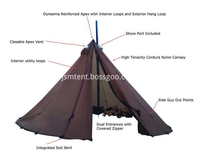 canvas teepee tents