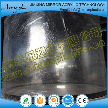 gold supplier china cylindrical acrylic fish tanks