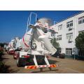 elf loaded automatic weighing concrete mixer truck