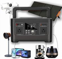 Toni 500W Solar Power System - All-in-One Portable Solar Generator for Truck Use