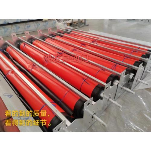 Industrial stainless steel roller shutter high speed door