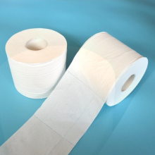 Bathroom Tissue Paper Embossed and Quilted for Softness