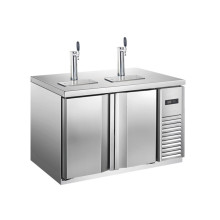 55" Beer Kegerator Cooler - 2 Door Beer Fridge for Craft Beer Dispenser