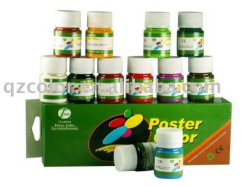 30ml plastic bottle poster color paint