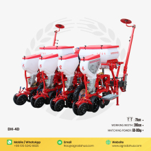 Disc-type Pneumatic Precision Planter with 70cm Row Spacing