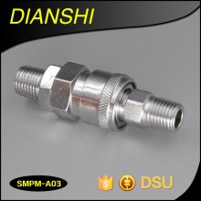 quick release disconnect half coupling/pneumatic quick coupling/stainless steel quick coupling