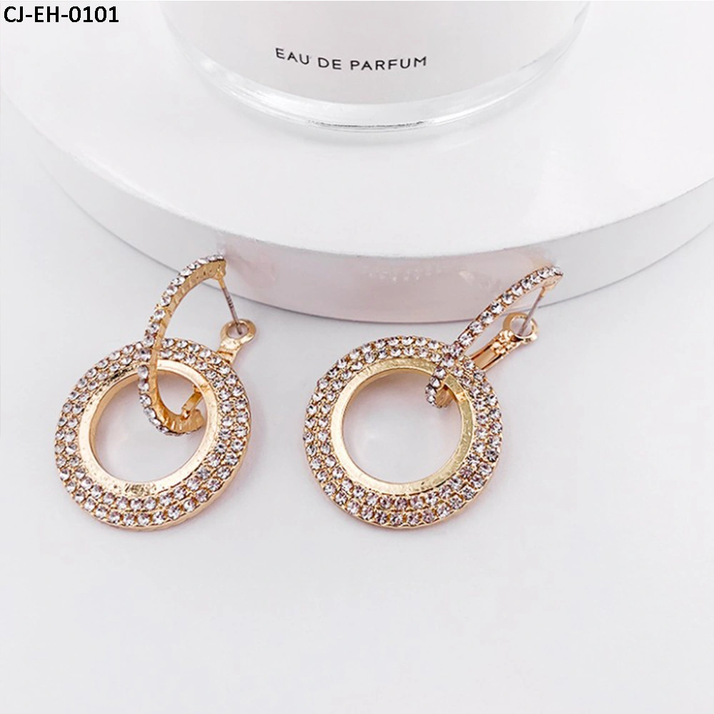 Circle Full Goddess Earring Earring Earring Buckle Creative Trinket Manufacturer Direct Sale