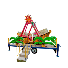 Mini Pirate Ship Rides: Amusement Park Equipment for Kids